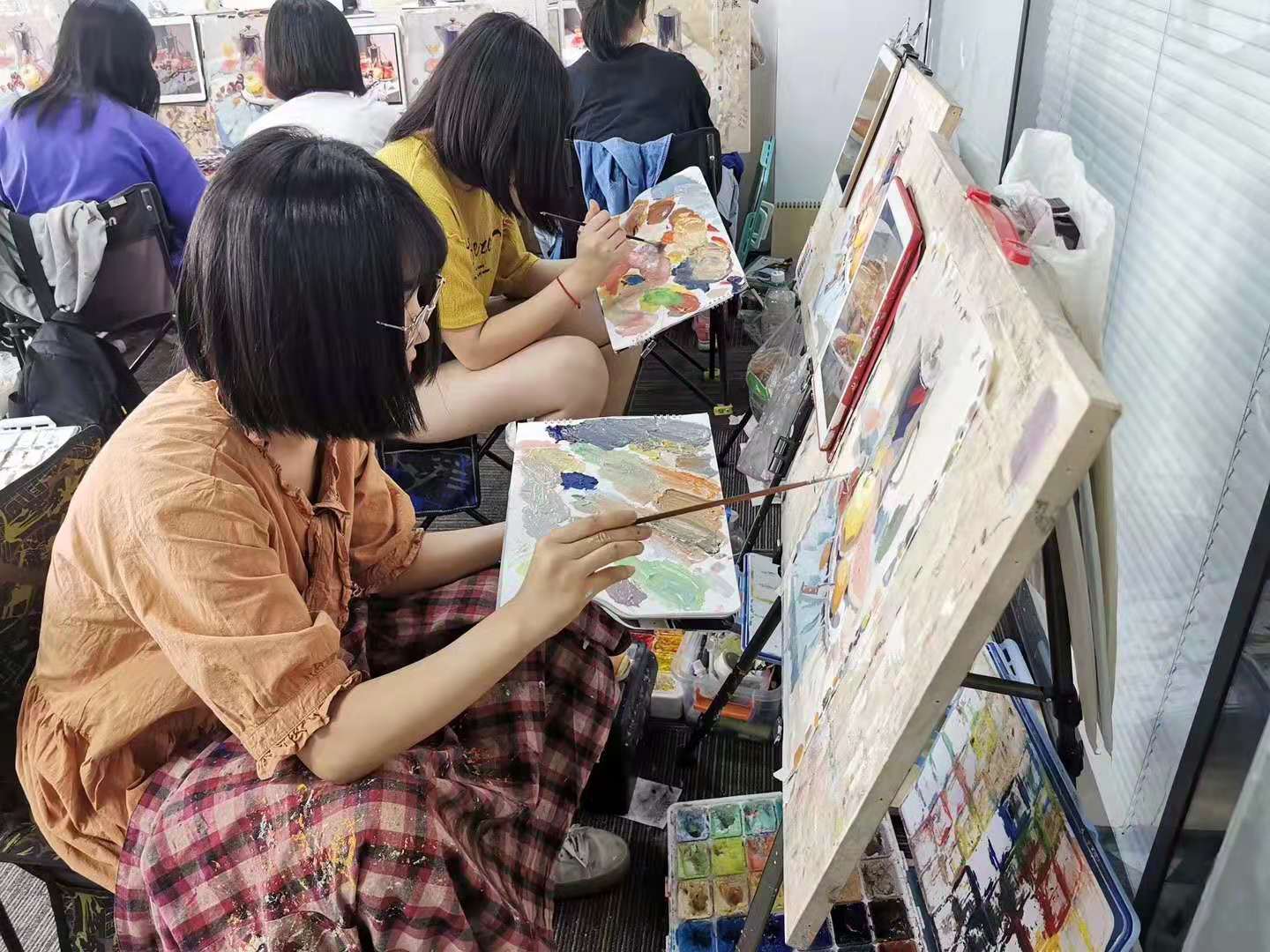 武汉求索传奇画室教学课堂